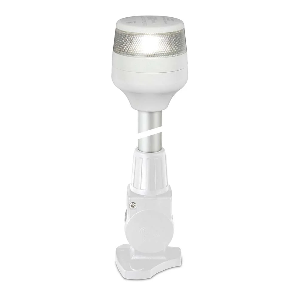 Hella Marine NaviLED 360 Compact All-Round Pole Navigation Light, White Light, 2NM, 9-32V, IP67, 1W