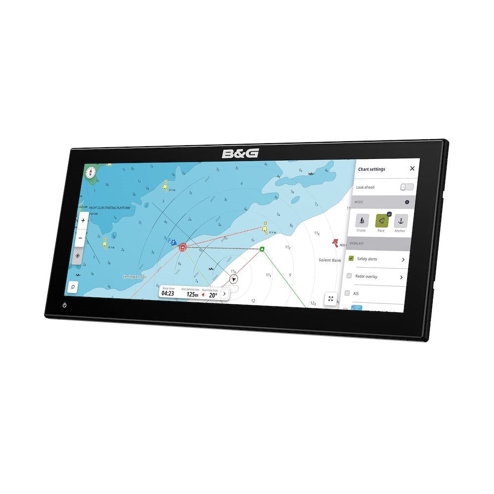 B&G Zeus S Ultrawide Sailing Chartplotter, C-MAP DISCOVER X/REVEAL X Compatible, No Transducer, NMEA 2000