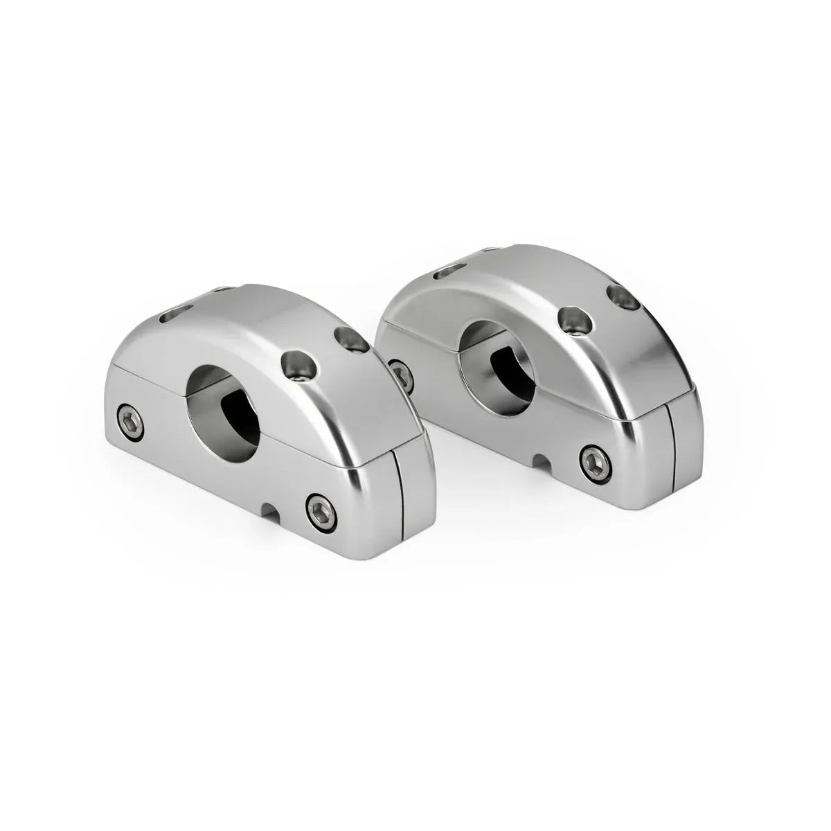 JL Audio Mount Fixture for Enclosed Tower Speaker, For ETXv3 Enclosures, Marine-Grade Aluminum, Clear Anodized Finish, Sold in Pairs