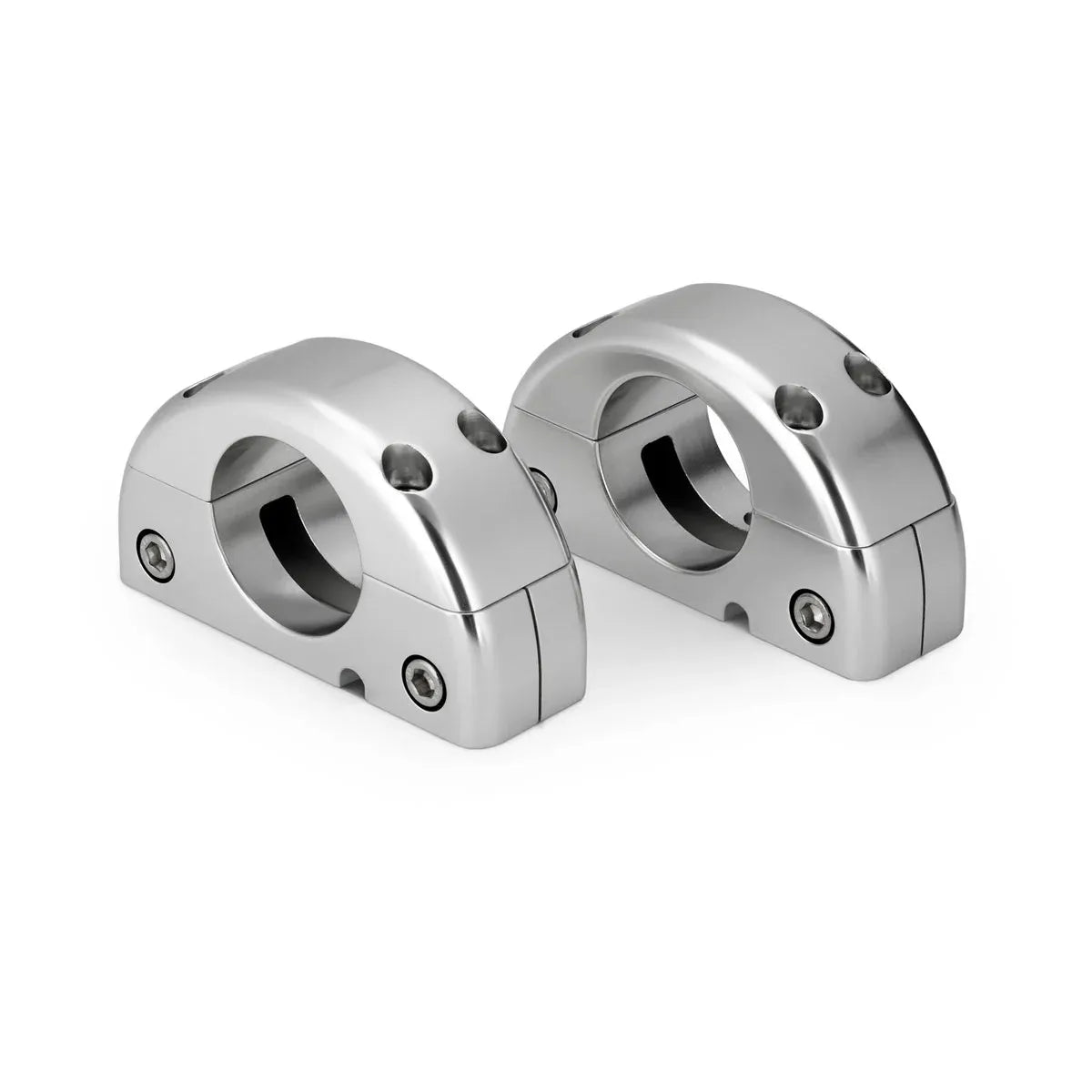 JL Audio Mount Fixture for Enclosed Tower Speaker, For ETXv3 Enclosures, Marine-Grade Aluminum, Clear Anodized Finish, Sold in Pairs