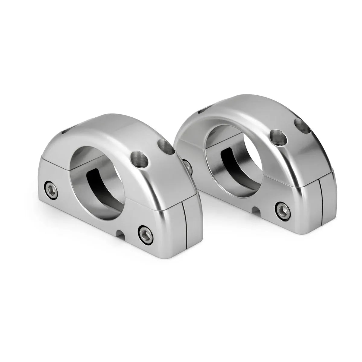 JL Audio Mount Fixture for Enclosed Tower Speaker, For ETXv3 Enclosures, Marine-Grade Aluminum, Clear Anodized Finish, Sold in Pairs
