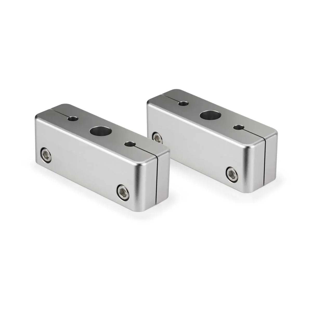 JL Audio Mount Fixture for Enclosed Tower Speaker, For ETXv3 Enclosures, Marine-Grade Aluminum, Clear Anodized Finish, Sold in Pairs