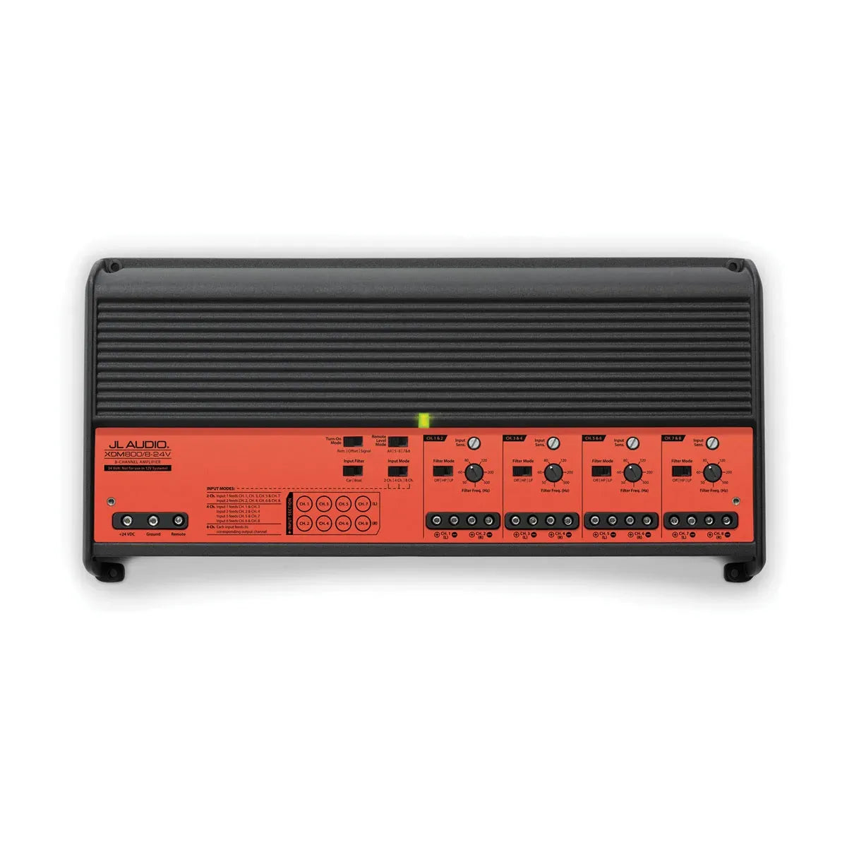 JL Audio XDM Car and Marine Amplifier, Class D, NexD Switching, Dual-Mode Input Filter