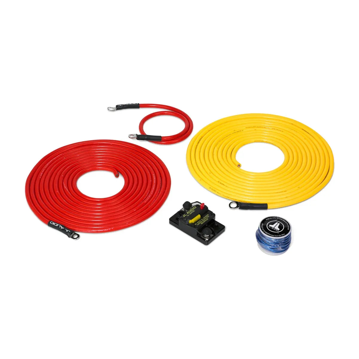JL Audio Premium Power Marine Connection Kit, 12V, For Single Amplifier, ABYC-Standard Colored Wires
