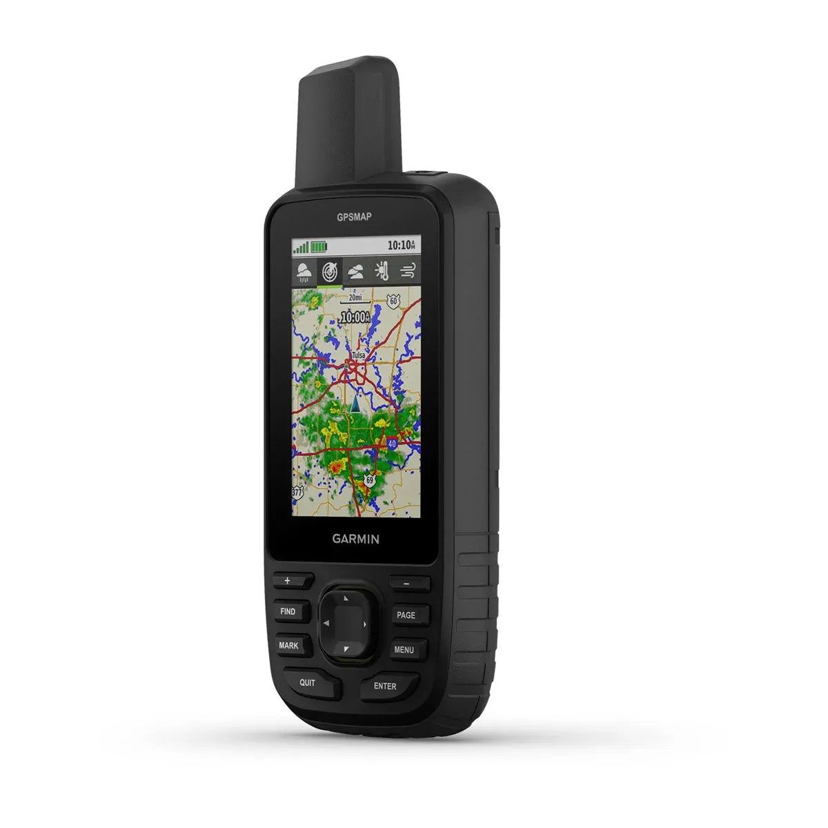 Garmin GPSMAP 67 Handheld GPS, Multi-Band GNSS, IPX7, 3 in Sunlight-Readable Color Display, Wi-Fi, Bluetooth, MOB Navigation
