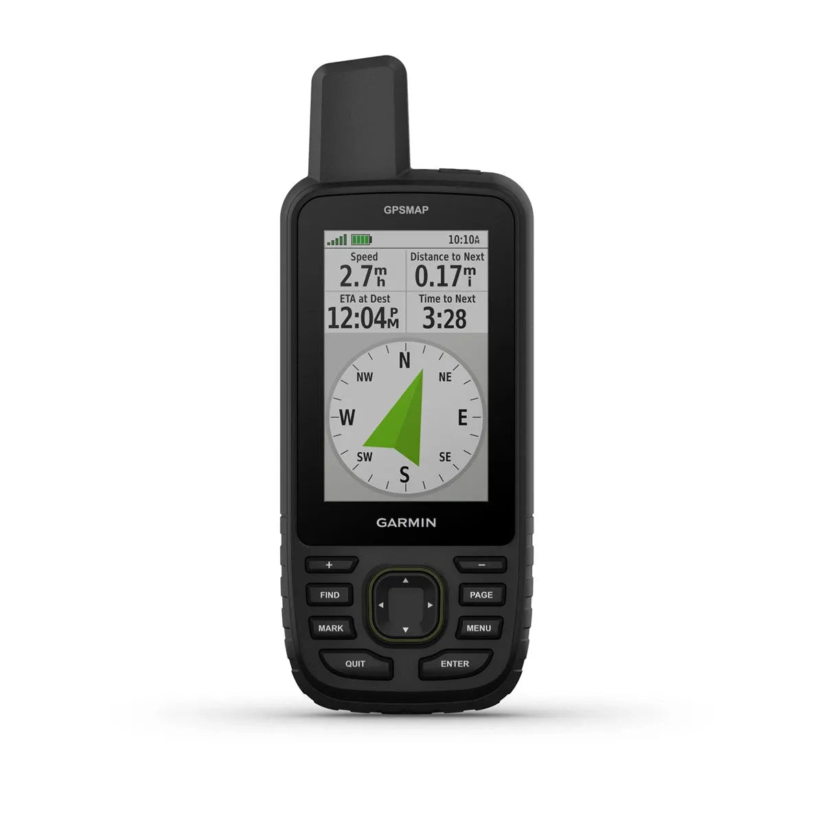 Garmin GPSMAP 67 Handheld GPS, Multi-Band GNSS, IPX7, 3 in Sunlight-Readable Color Display, Wi-Fi, Bluetooth, MOB Navigation