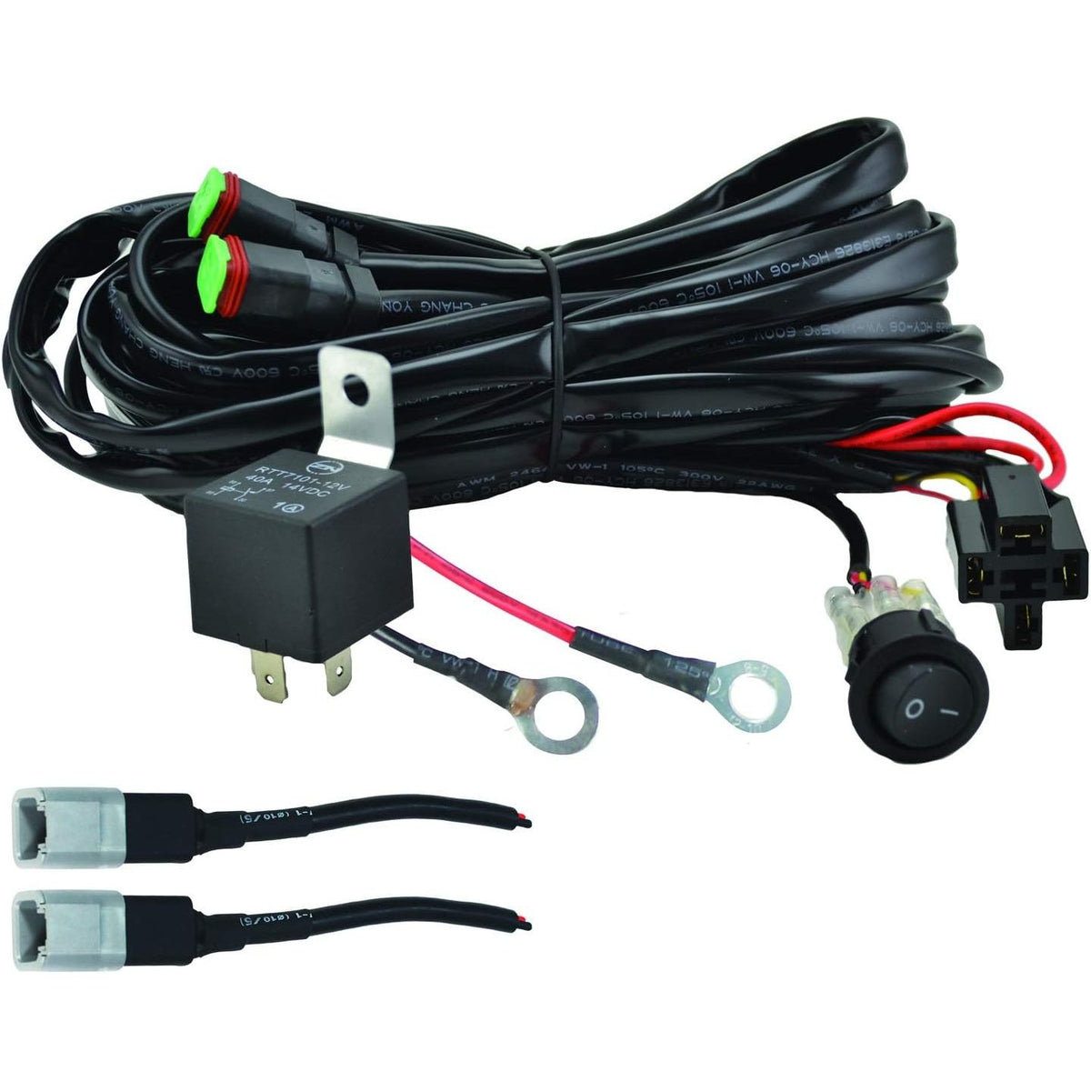 Hella Marine ValueFit Two-Light Wire Harness Kit, 12V, 2x150W