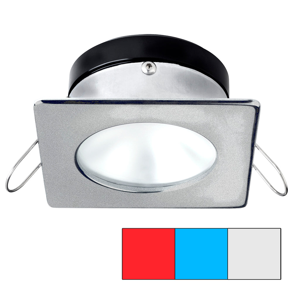i2Systems Apeiron A1120 Tri-Light LED Recessed Downlight, 9-30V DC, IP67, Spring Clip Mount