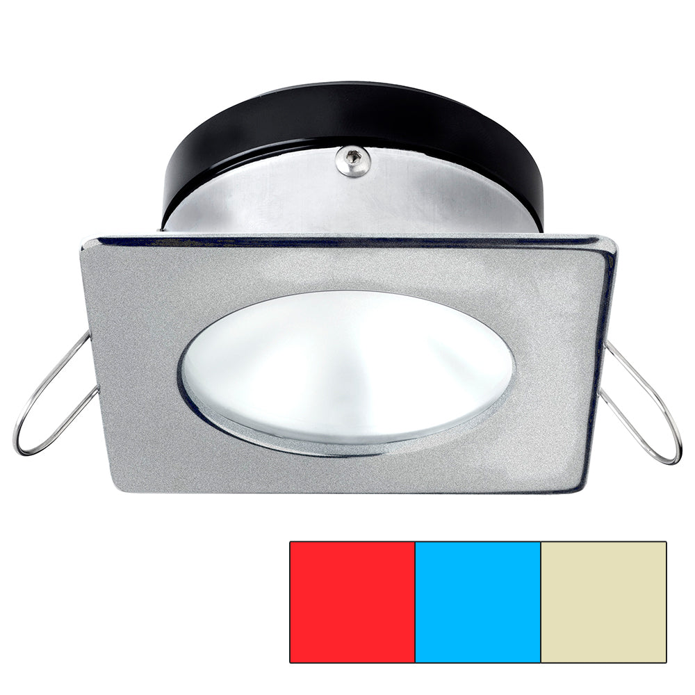 i2Systems Apeiron A1120 Tri-Light LED Recessed Downlight, 9-30V DC, IP67, Spring Clip Mount