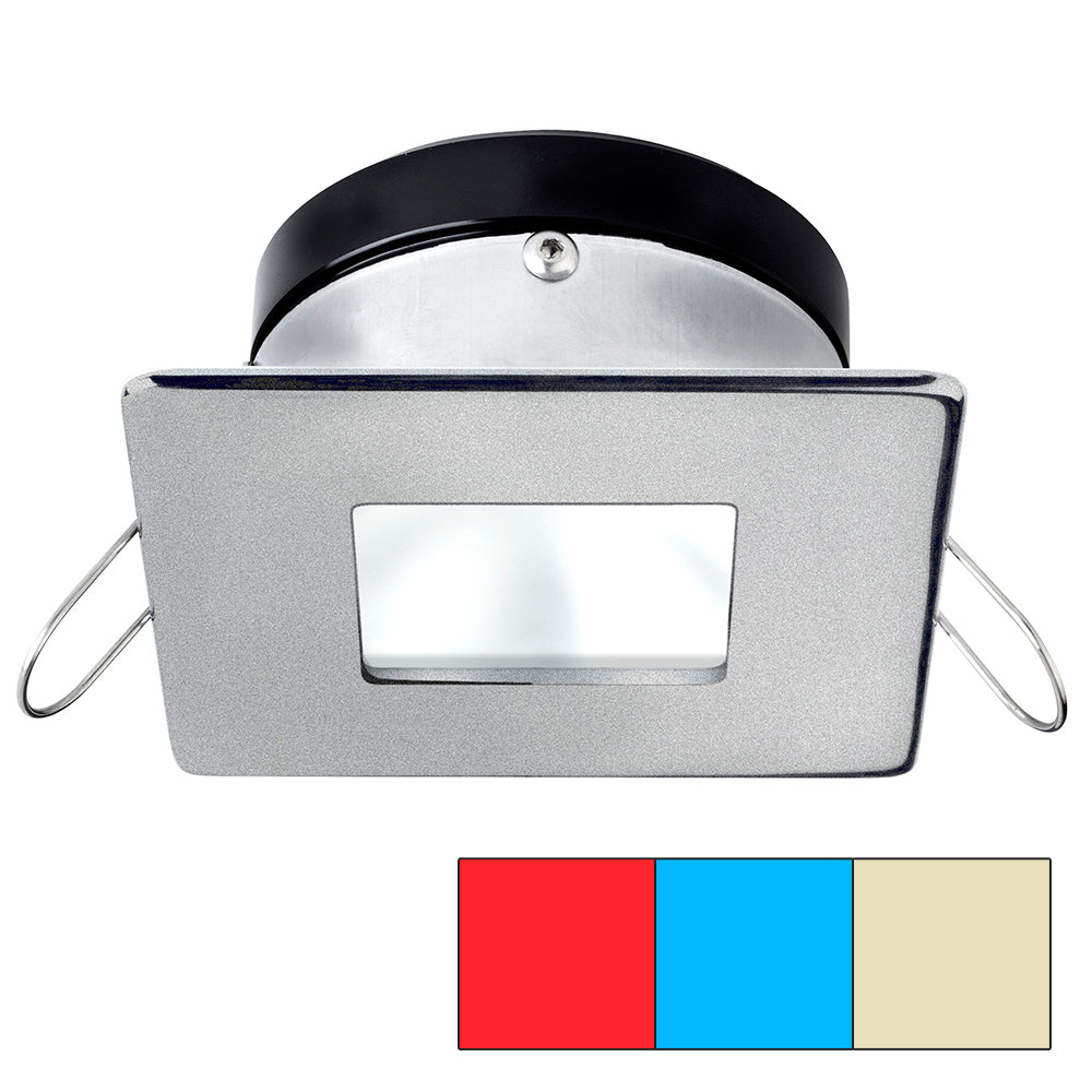 i2Systems Apeiron A1120 Tri-Light LED Recessed Downlight, 9-30V DC, IP67, Spring Clip Mount