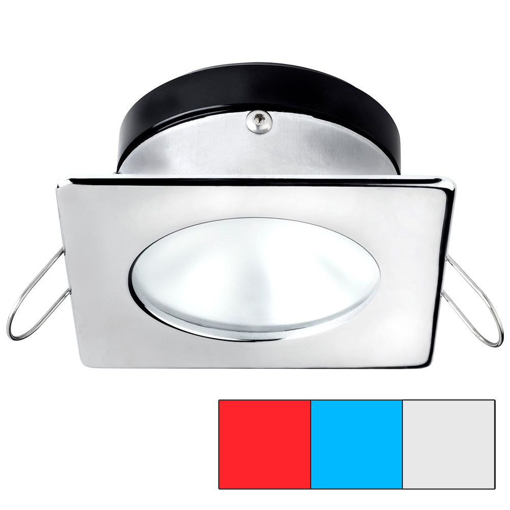i2Systems Apeiron A1120 Tri-Light LED Recessed Downlight, 9-30V DC, IP67, Spring Clip Mount