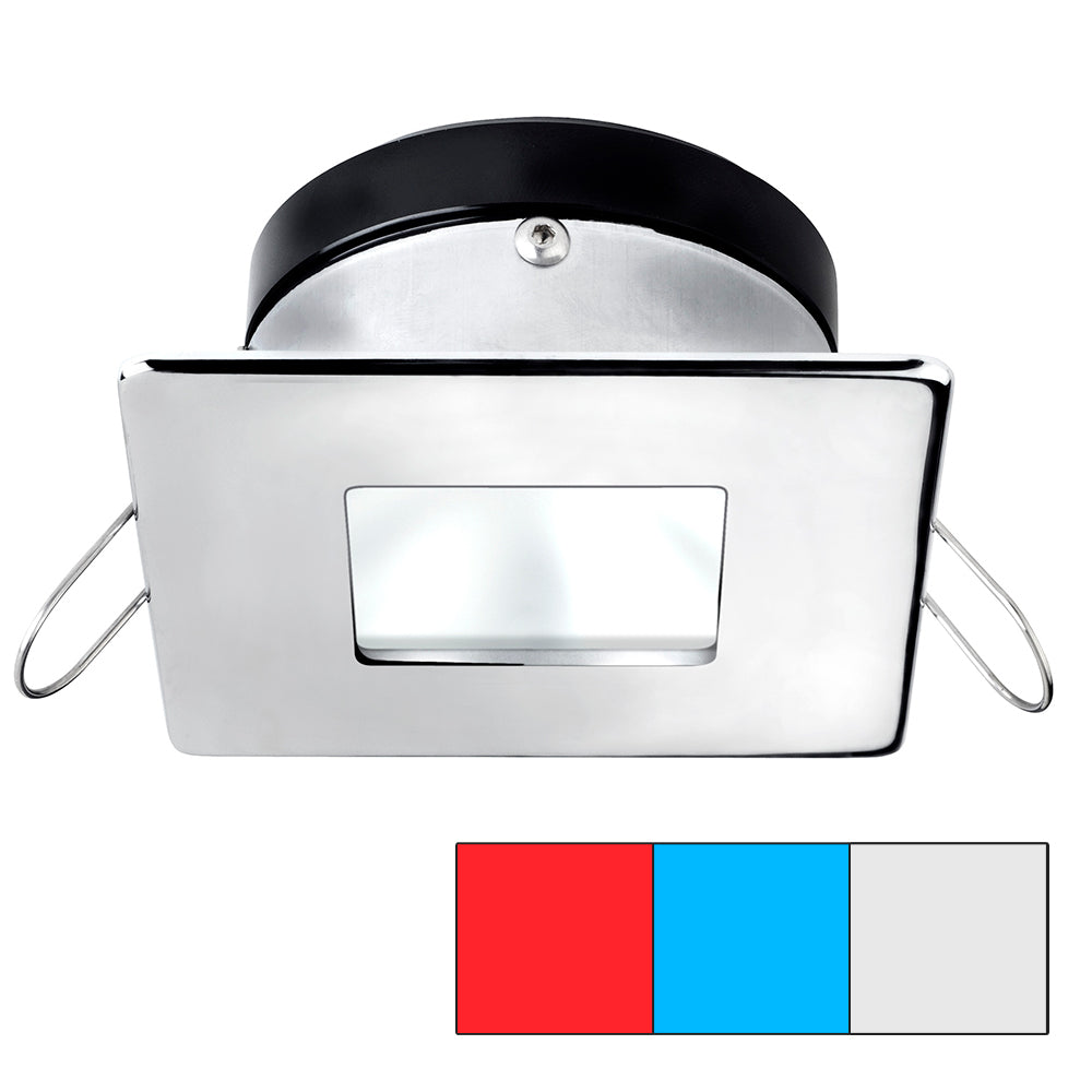 i2Systems Apeiron A1120 Tri-Light LED Recessed Downlight, 9-30V DC, IP67, Spring Clip Mount