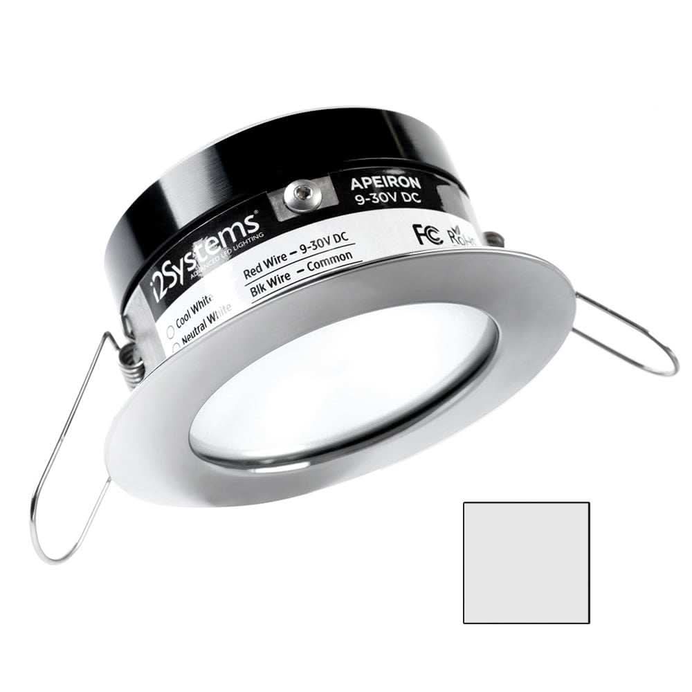 i2Systems Apeiron Pro A503 LED Downlight, Spring Mount, 3W, IP67