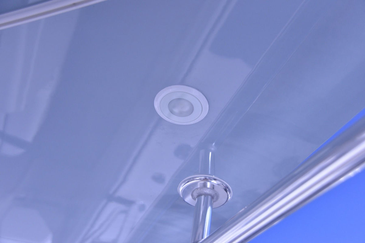 Lumitec Mirage Round Flush Mount LED Down Light, 10-30V DC, IP67, 3-6W