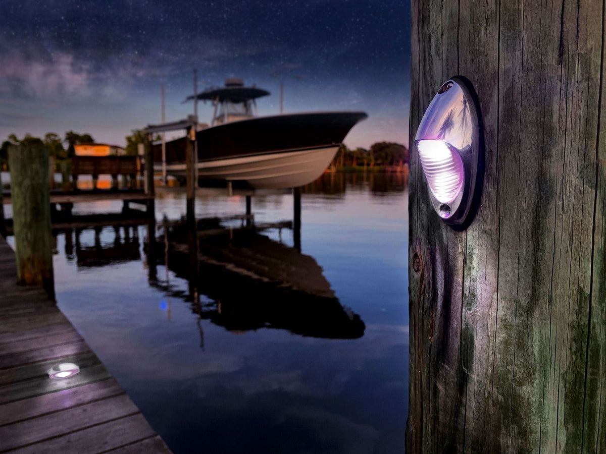 Lumitec Nautilus LED Piling Light, 12-24V, IP67, PLI/TTP Enabled