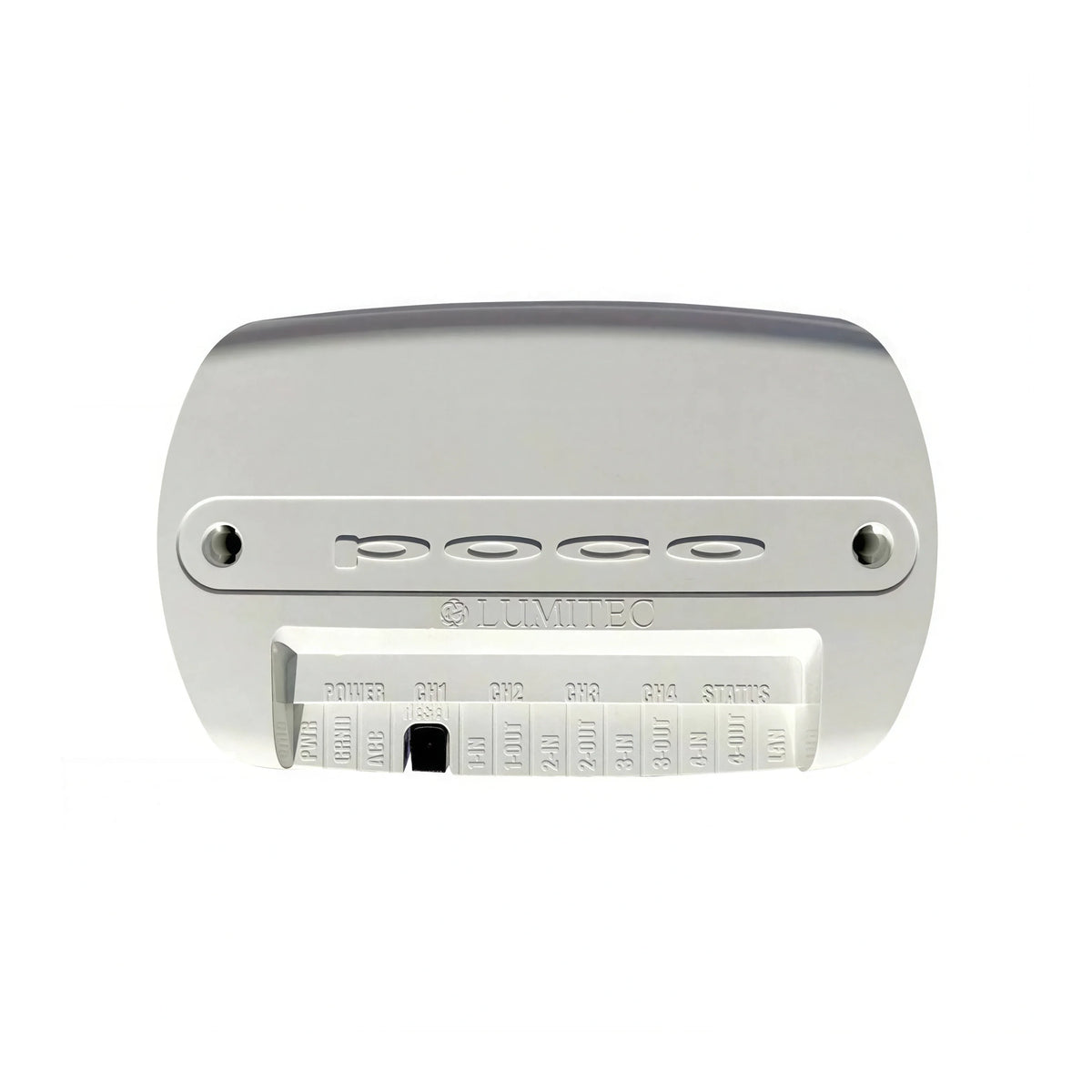Lumitec Poco 3 Digital Lighting Control Module, For PLI-Enabled Lights, 10-30V, 4-Channel 10A/Ch
