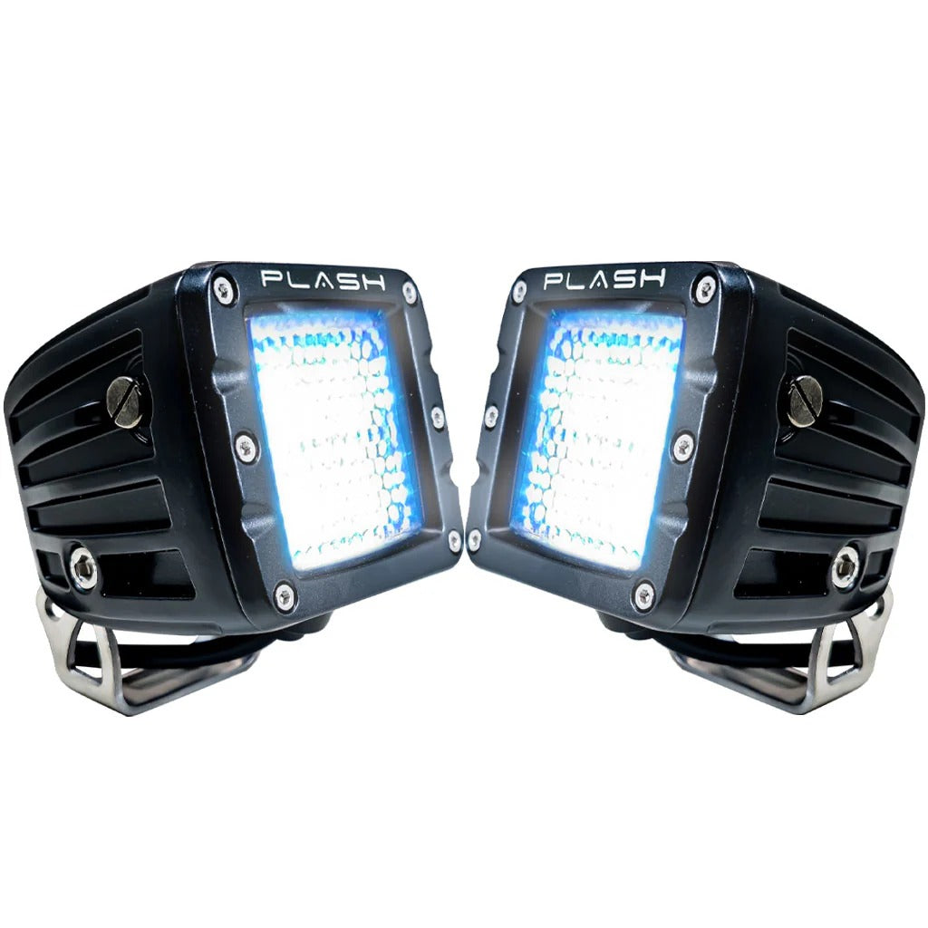 Plash - Cube Spotlight - 40W, 9-36V, IP69K, 6000K