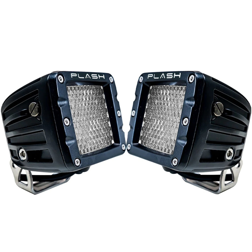 Plash - Cube Spotlight - 40W, 9-36V, IP69K, 6000K