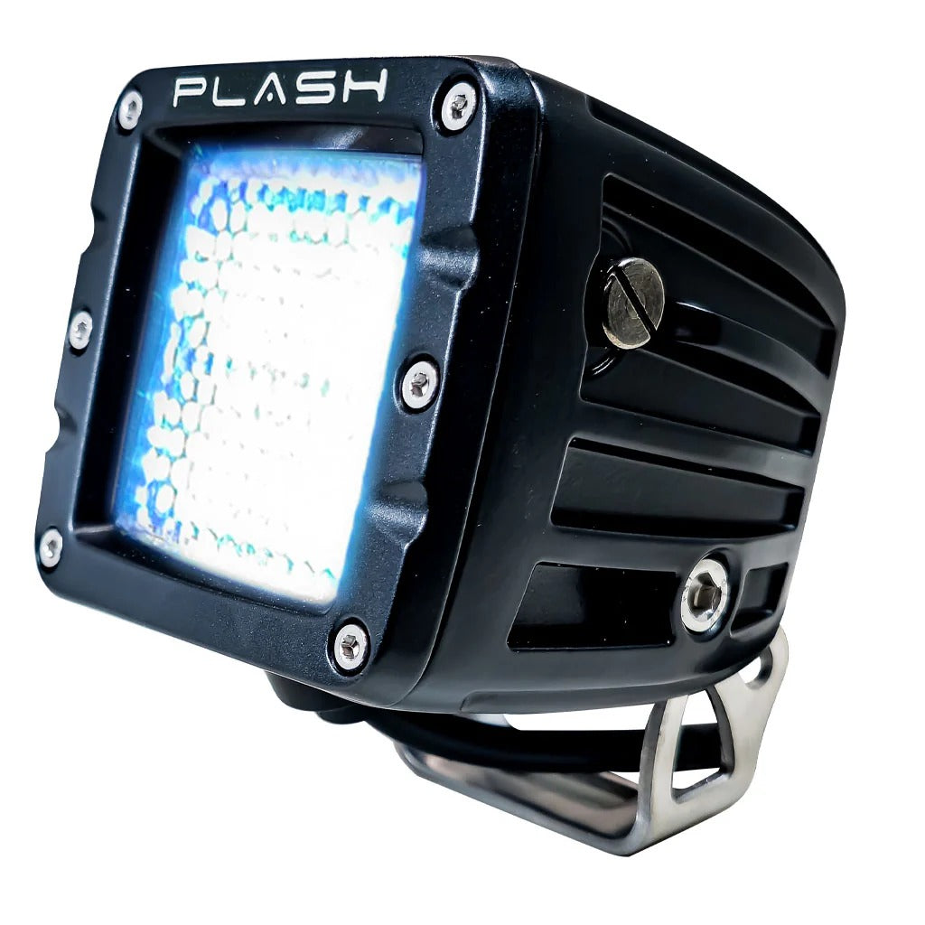 Plash - Cube Spotlight - 40W, 9-36V, IP69K, 6000K