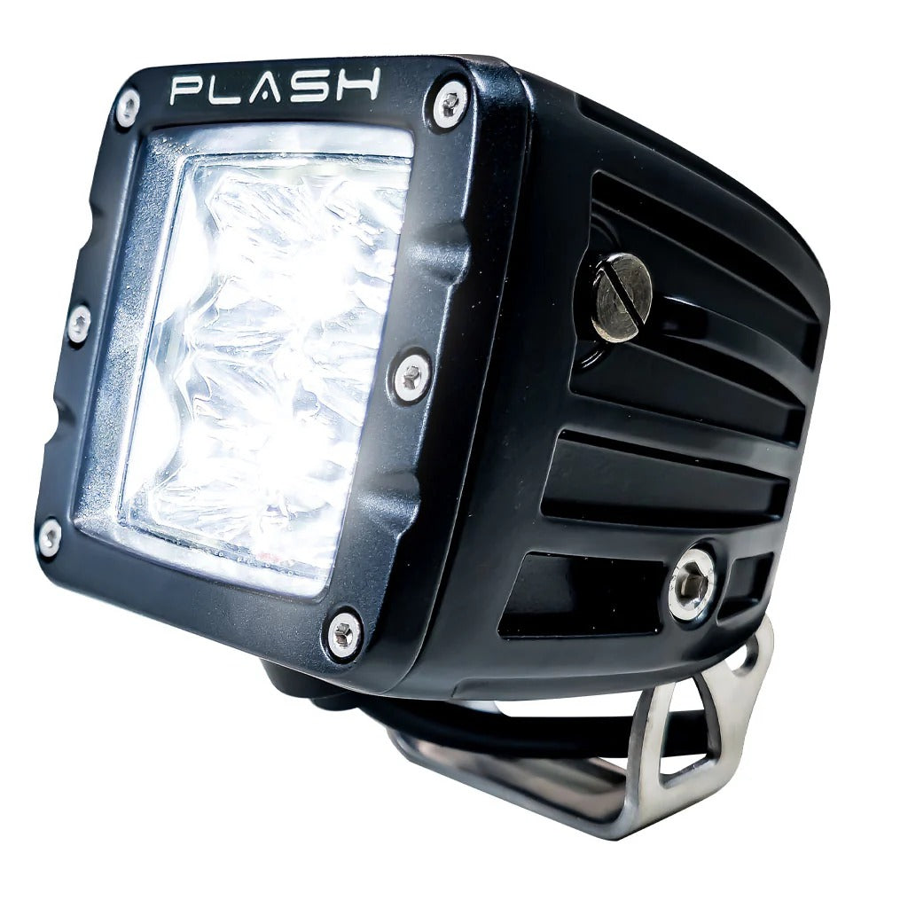 Plash - Cube Spotlight - 40W, 9-36V, IP69K, 6000K