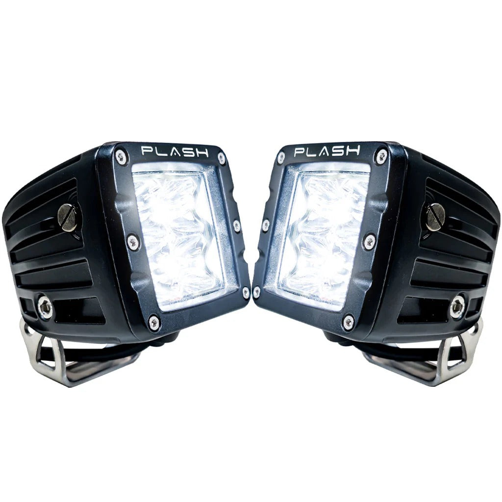 Plash - Cube Spotlight - 40W, 9-36V, IP69K, 6000K
