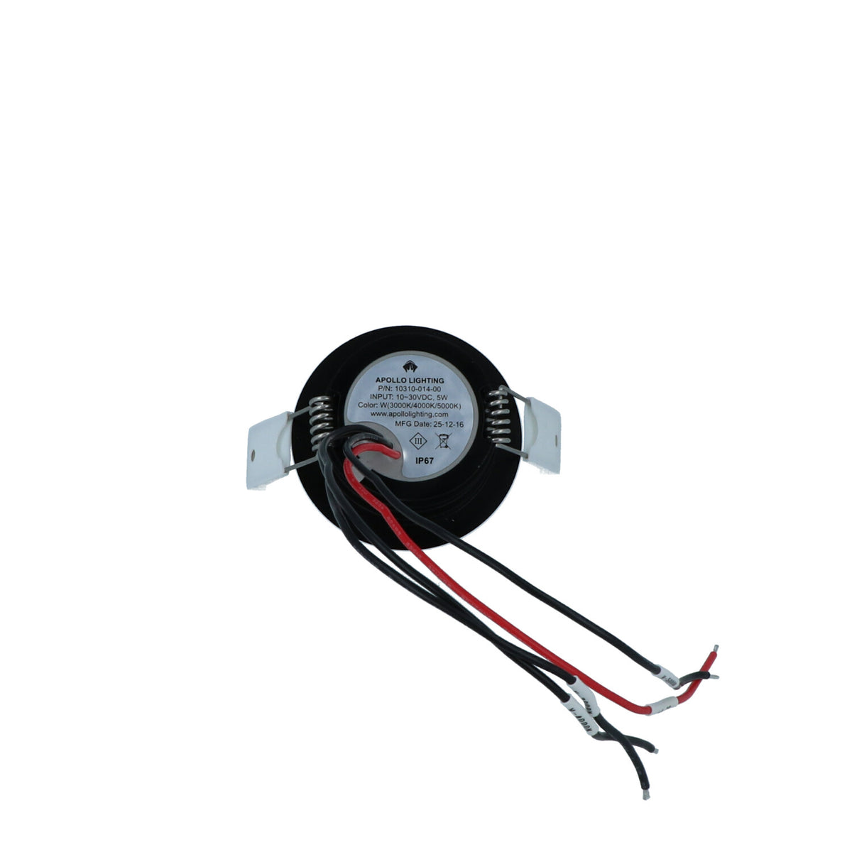 Apollo Lighting - ML-G2 101mm Tunable (3K/4K/5K) LED Downlight - 10-30V DC, 5 Watts