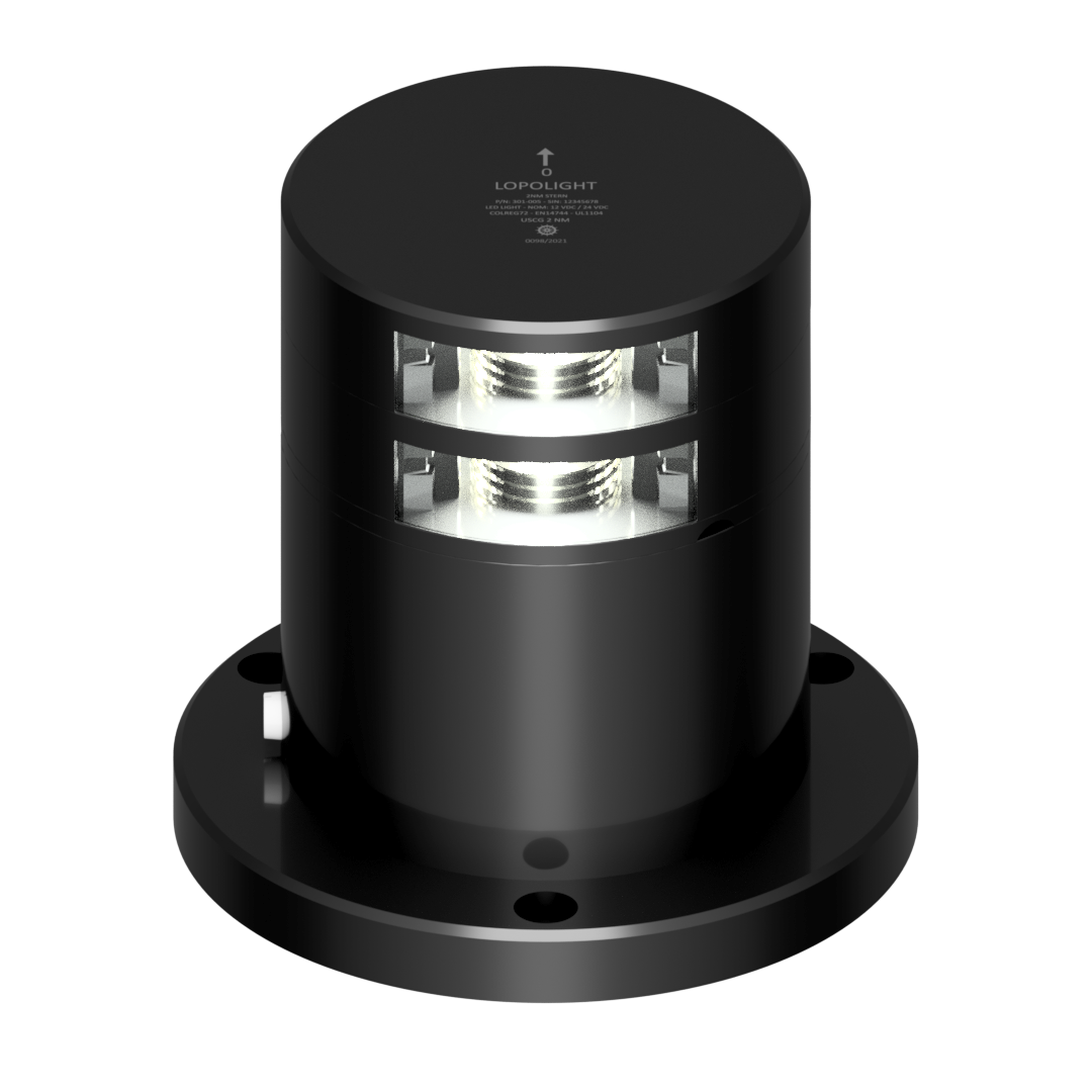 Lopolight PRO Series Stern Light, 3 NM, Horizontal Mount