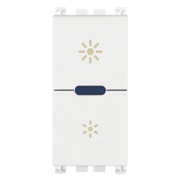 Vimar ARKÉ Master Dimmer, 120V 60Hz, Phase-Cut, 3-200W LED