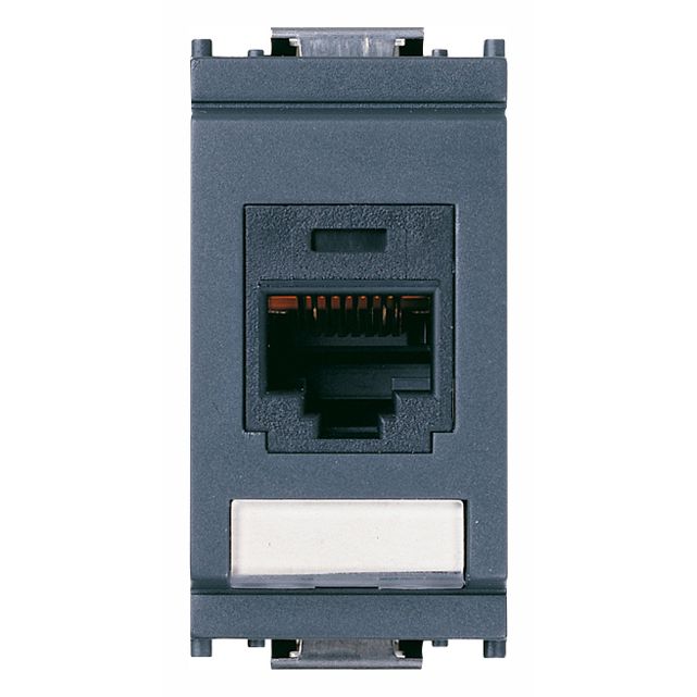 Vimar Netsafe RJ45 Cat5e Socket Outlet, Panduit MINI-COM, T568A/B