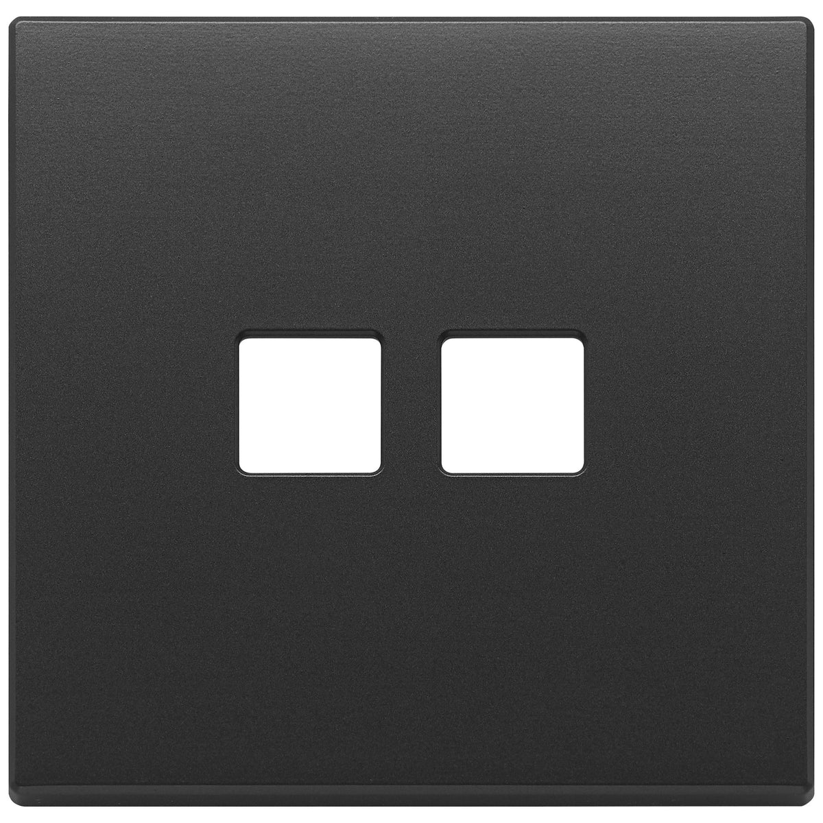 Vimar Eikon Cover Plate, Metal, Horizontal/Vertical Mount
