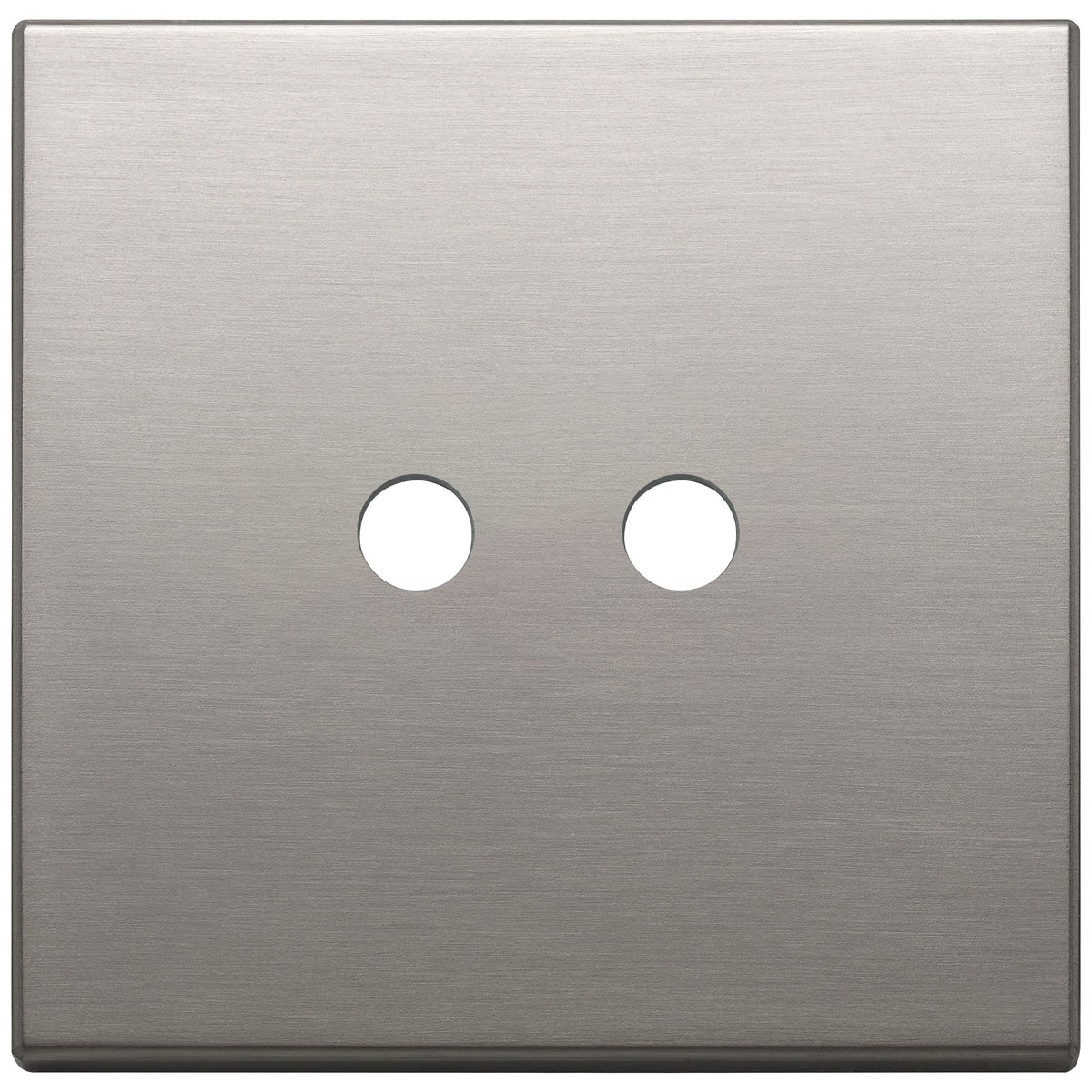 Vimar Eikon Cover Plate, Metal, Horizontal/Vertical Mount