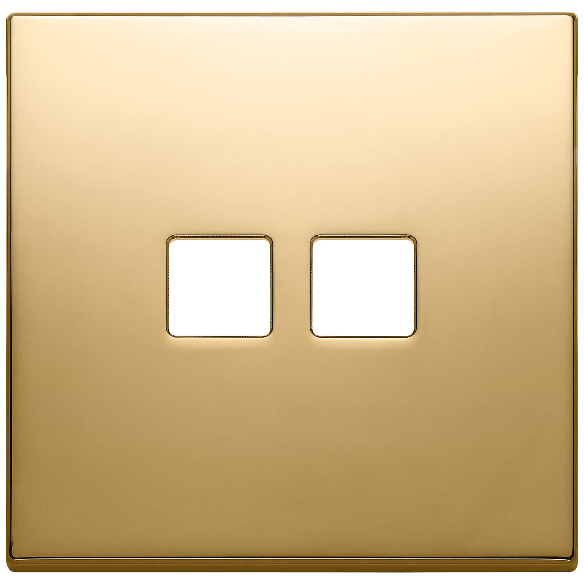 Vimar Eikon Cover Plate, Metal, Horizontal/Vertical Mount