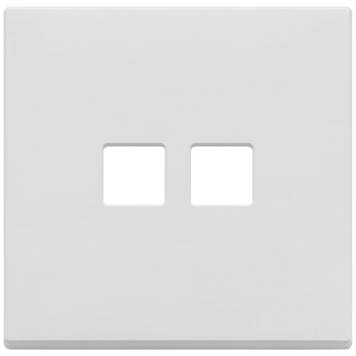 Vimar Eikon Cover Plate, Metal, Horizontal/Vertical Mount