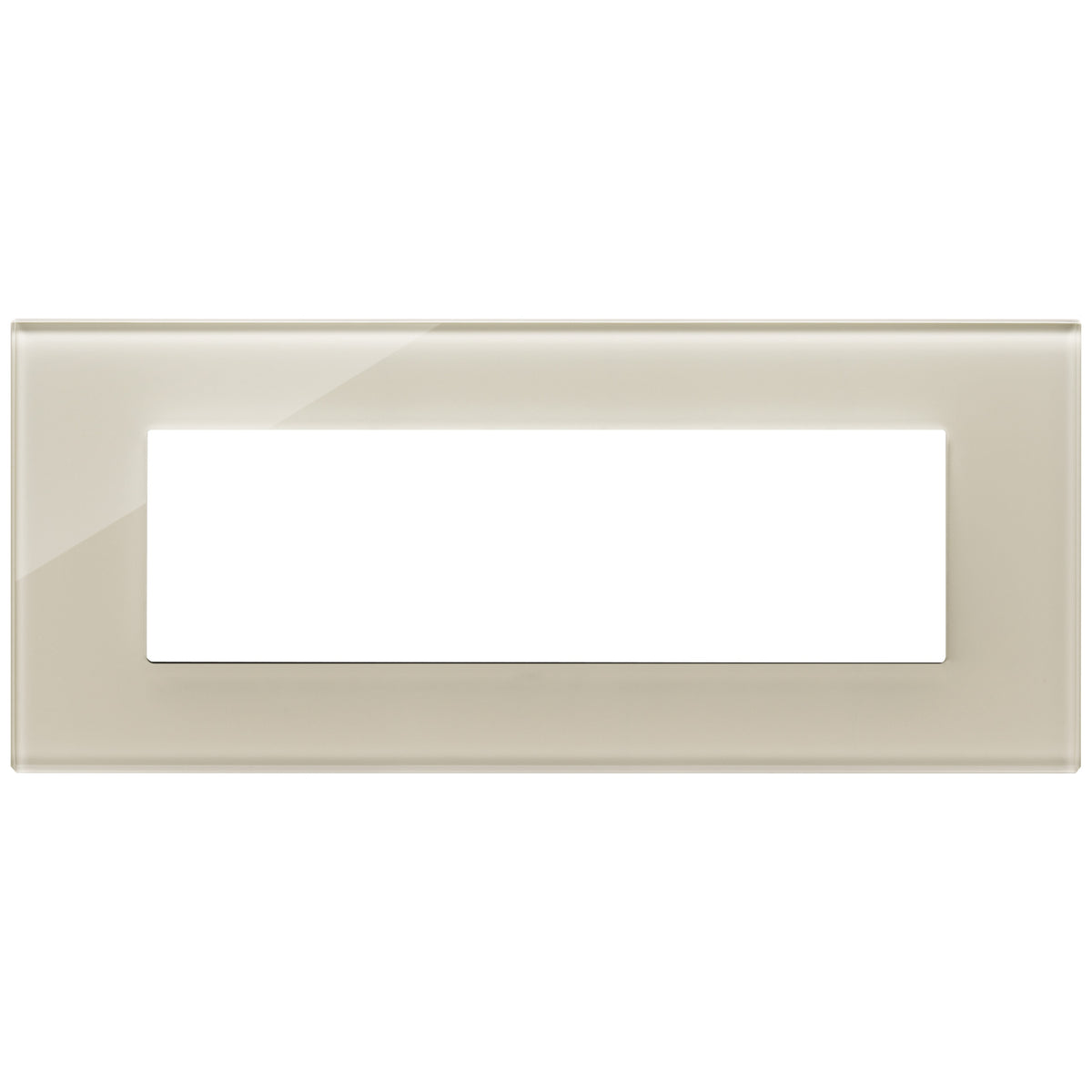 Vimar Eikon EXE Cover Plate, 7-Module, 212 x 90 mm