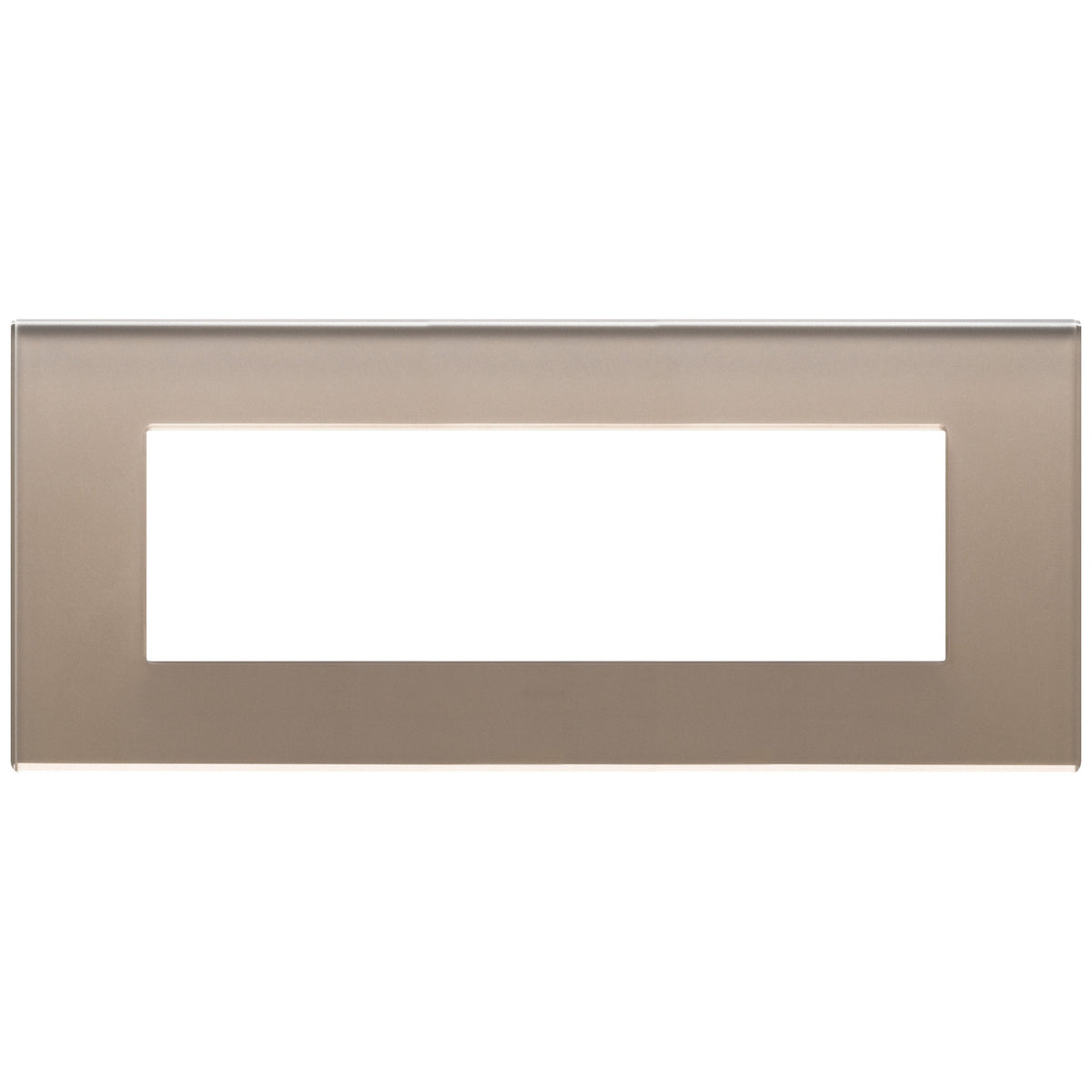 Vimar Eikon EXE Cover Plate, 7-Module, 212 x 90 mm