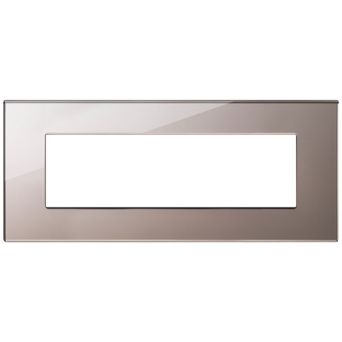 Vimar Eikon EXE Cover Plate, 7-Module, 212 x 90 mm