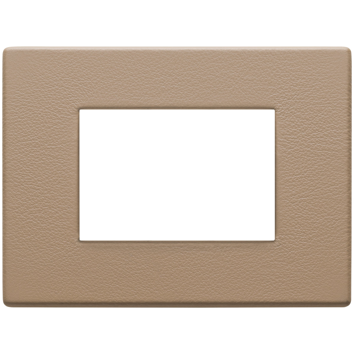 Vimar Eikon Exé 3-Module Cover Plate, 122 x 90 mm, Horizontal/Vertical Mount