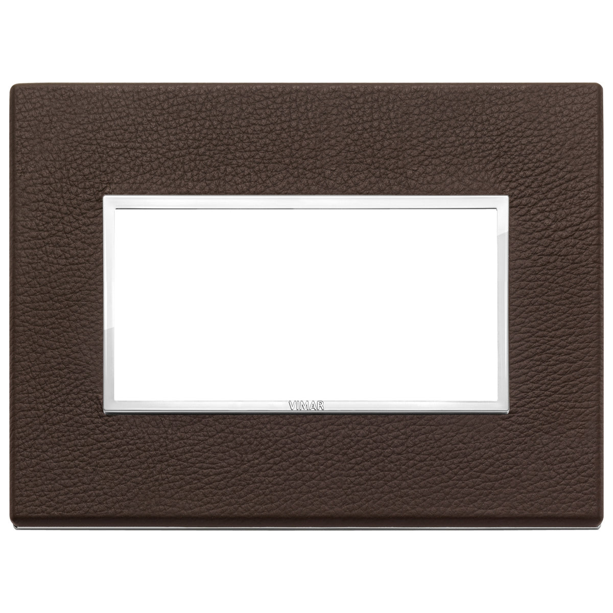 Vimar Eikon EVO 21654 4-Module Cover Plate, IP00, Clamp Mounting