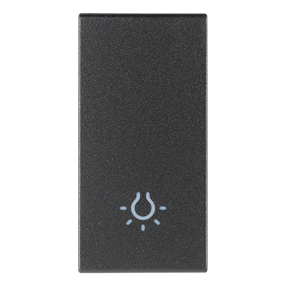 Vimar ARKÉ 1-Module Interchangeable Lightable Button, IP40