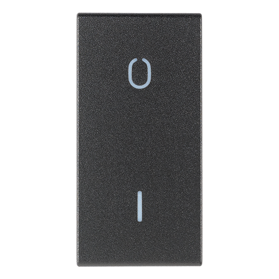 Vimar ARKÉ 1-Module Interchangeable Lightable Button, IP40