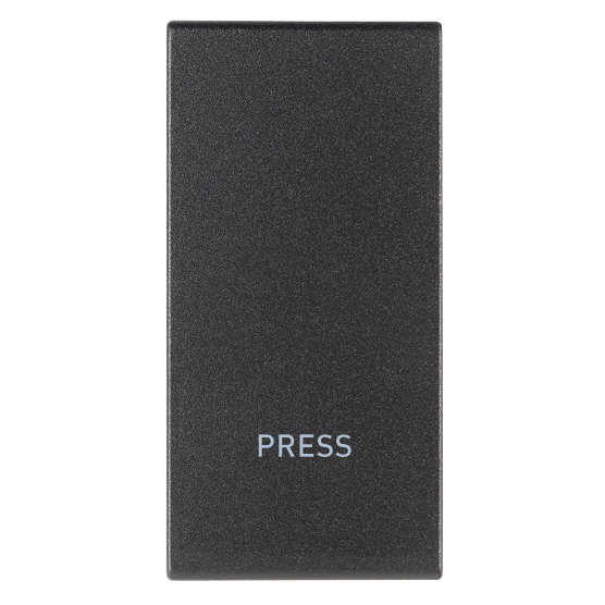 Vimar ARKÉ 1-Module Interchangeable Lightable Button, IP40