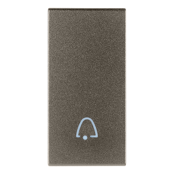Vimar ARKÉ 1-Module Interchangeable Lightable Button, IP40