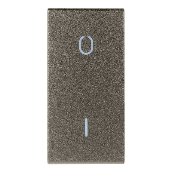 Vimar ARKÉ 1-Module Interchangeable Lightable Button, IP40