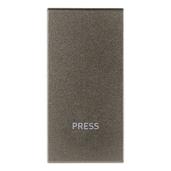 Vimar ARKÉ 1-Module Interchangeable Lightable Button, IP40