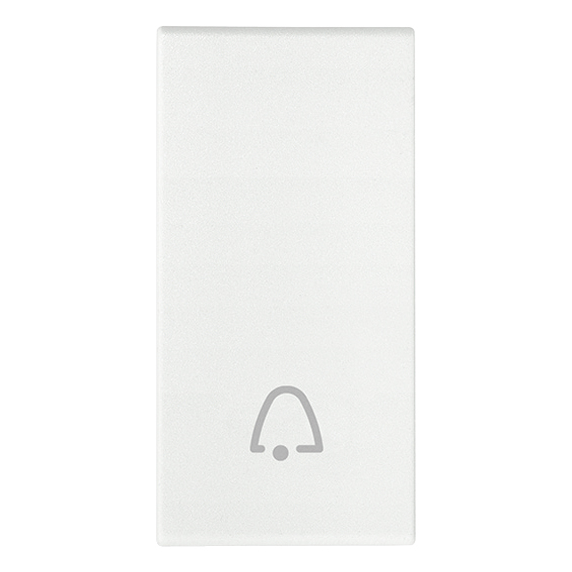 Vimar ARKÉ 1-Module Interchangeable Lightable Button, IP40