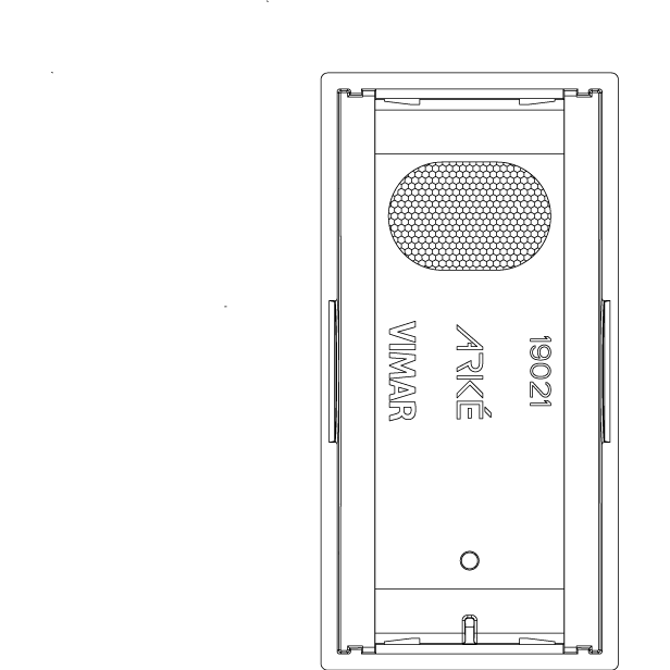 Vimar ARKÉ 1-Module Interchangeable Lightable Button, IP40