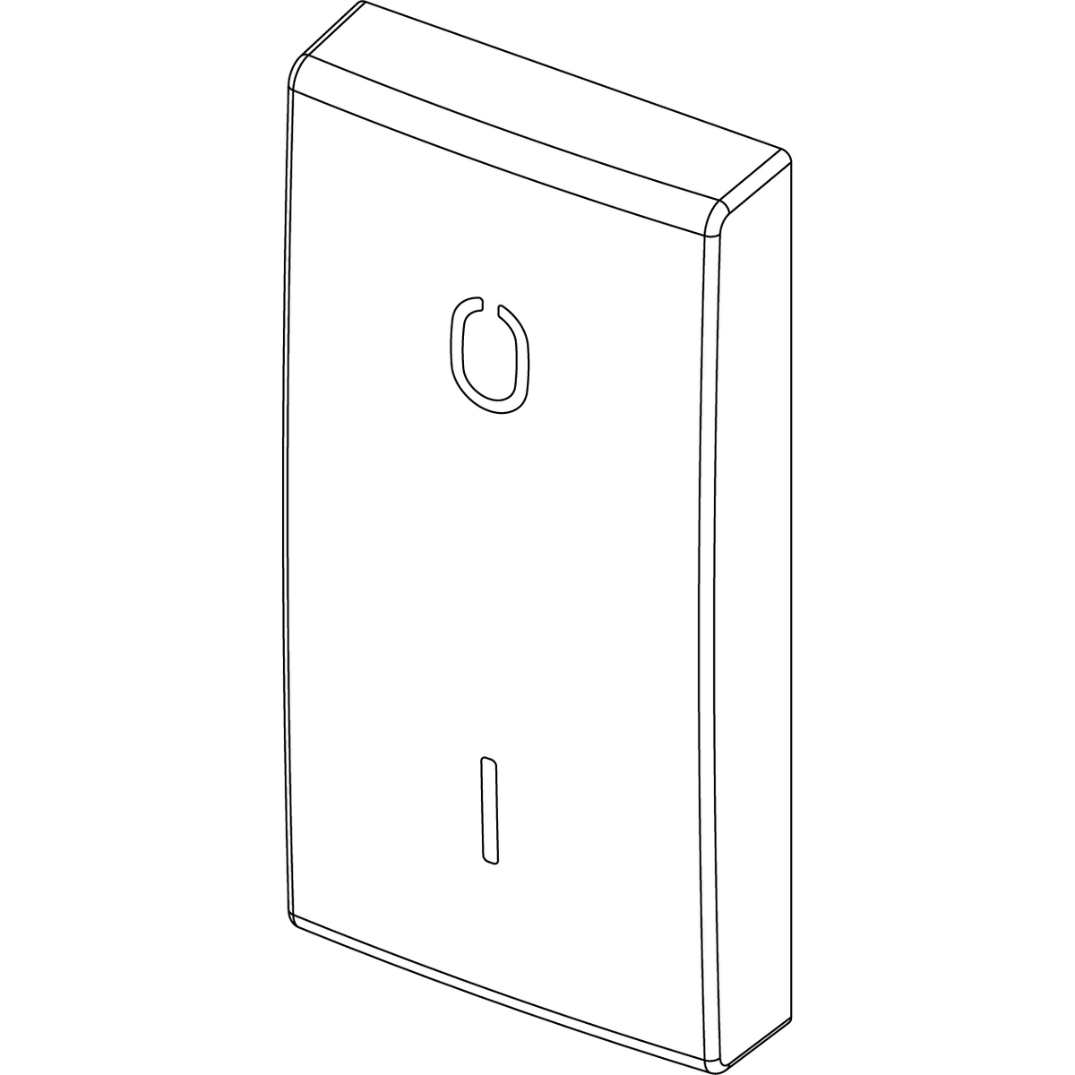 Vimar ARKÉ 1-Module Interchangeable Lightable Button, IP40