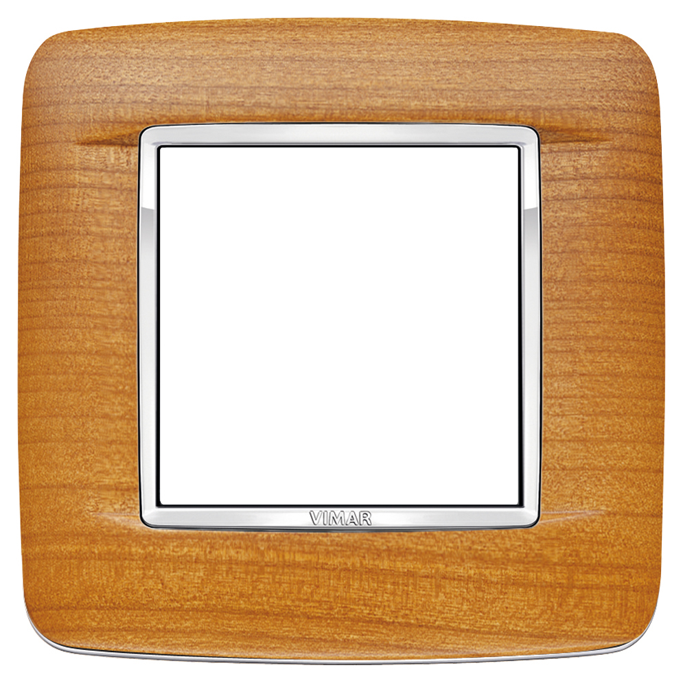Vimar Eikon 20672 2-Module Round Cover Plate