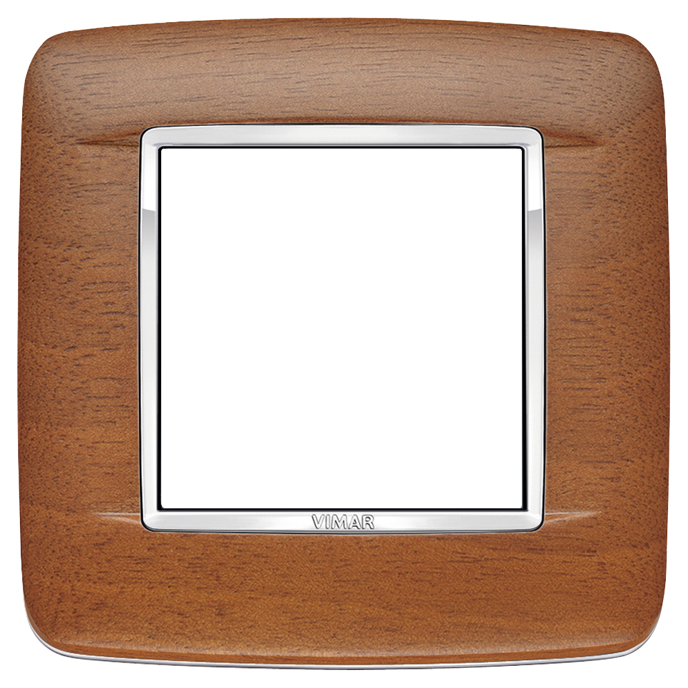 Vimar Eikon 20672 2-Module Round Cover Plate