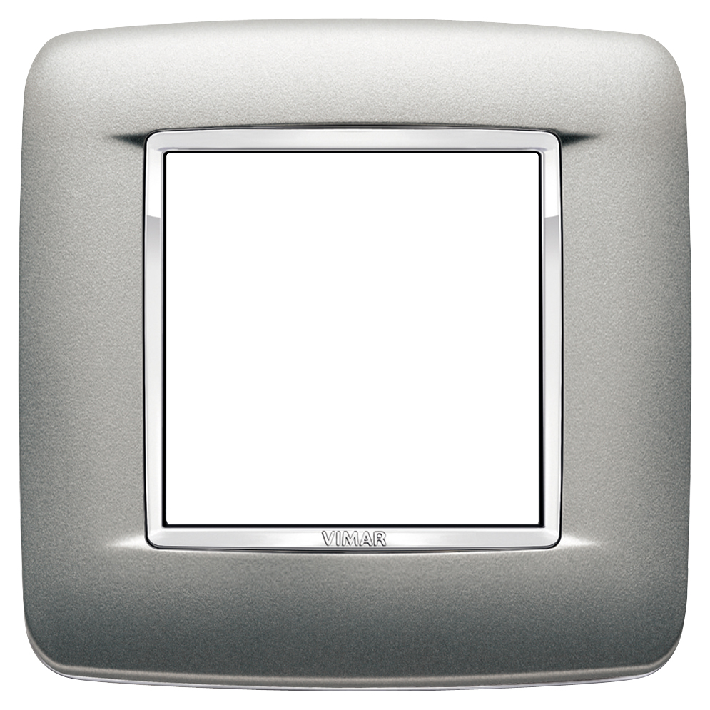 Vimar Eikon 20672 2-Module Round Cover Plate